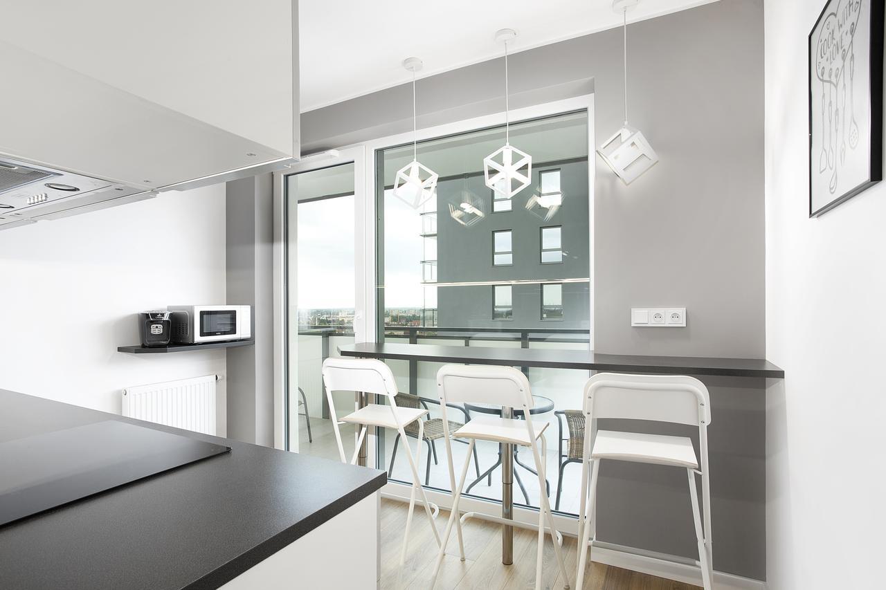 Ms Apartments Sky Tower VII กดัญสก์ ภายนอก รูปภาพ